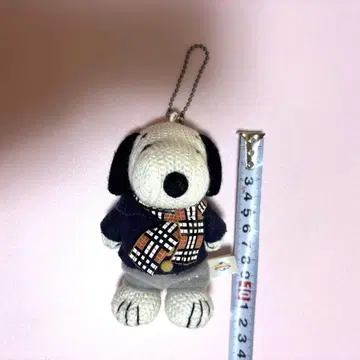 USJ 스누피 뜨개인형 마스코트 키링