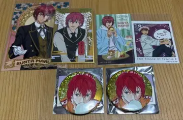 테니스의 왕자님 마루이 분타 테니프리 캔뱃지 브로마이드