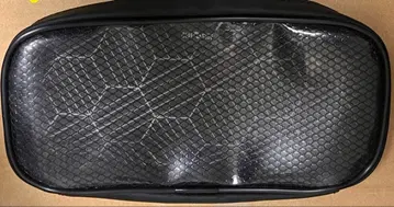 트래블 파우치 블랙 SIDE BY SIDE