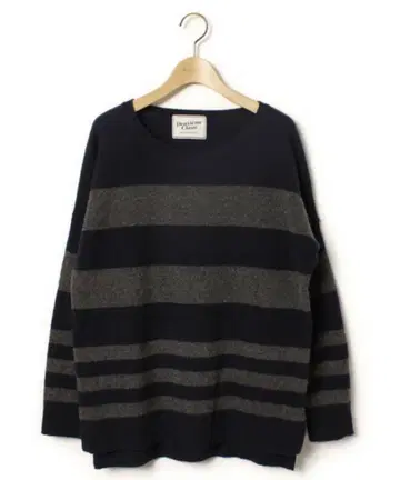 deuxieme classe 태즈메이니아 램스울 보더 니트