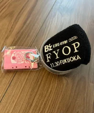B'z 가챠가챠 11/30 후쿠오카 키링 리스트 밴드