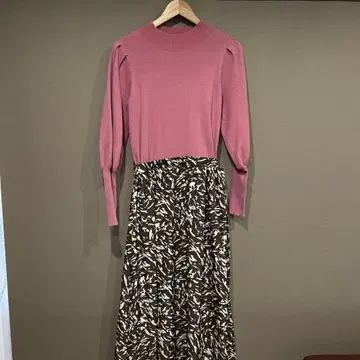 VIS 니트 원피스