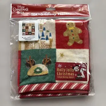 도쿄 디즈니 리조트 크리스마스 타월 2025년
