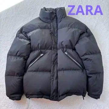 새상품급 ZARA 블랙 다운 자켓 L