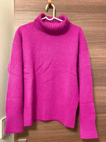 JOURNAL STANDARD RELUME 100% 캐시미어 니트 핑크