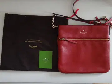 케이트 스페이드 숄더백 빨간색