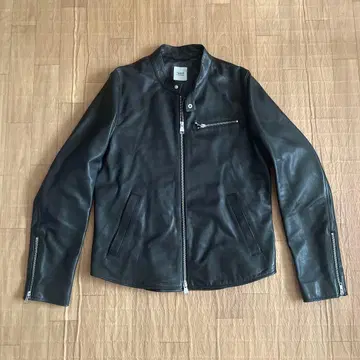 다케오 키쿠치 가죽 자켓 양가죽 라이더스