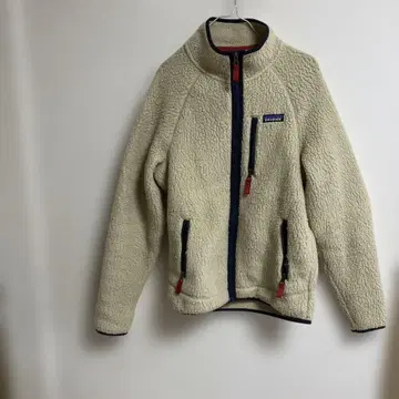 patagonia 플리스 자켓 크림 s