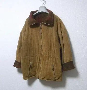 BRAETAN 코듀로이 리버서블 자켓 코트 M 빈티지