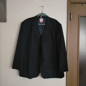 새상품급 일본제 긴자 야마가타야 테일러드 자켓 블랙 스트라이프