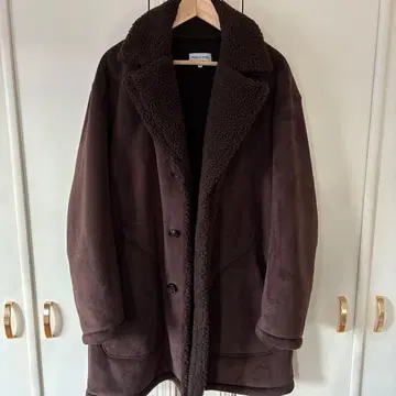 FREAK'S STORE 무스탕 코트 보아 안감 무스탕 코트