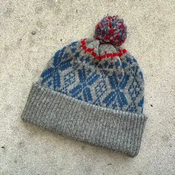 니트 모자 unknown 비니 모자 꽁지 구제 의류