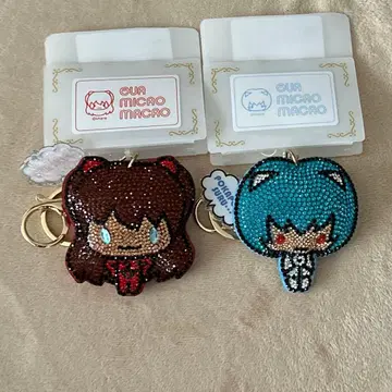 에반게리온 반짝반짝 키링 큐빅 참 레이 아스카