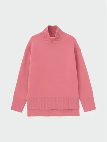 [새상품급] PLST 울 텐셀 터틀넥 스웨터 S