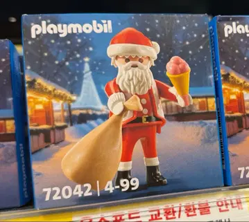 한국 플레이모빌 일본 미발매 playmobil 산타 72042