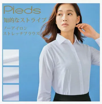 새상품 19호 아이트스 피에 긴팔 노아이론 셔츠 여성용