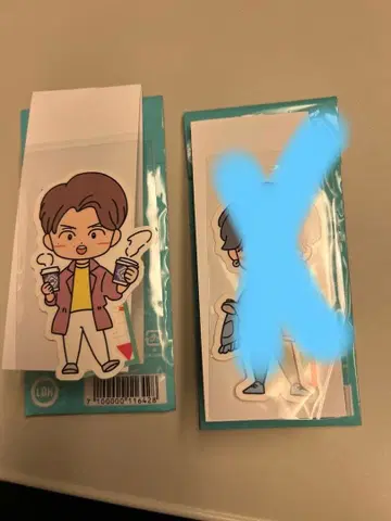 EXILE TETSUYA 러버 키링 & 스티커 세트