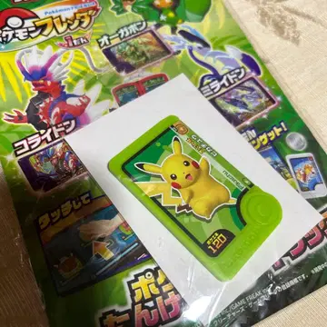 포켓몬 프렌다 피카츄 그린