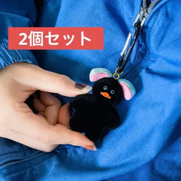 [ 한정판-블랙- ] mojojojo 피규어 마스코트 2개 세트