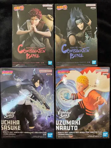 NARUTO 볼트 우즈마키 나루토 우치하 사스케 가아라 피규어
