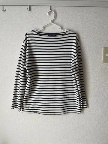 SAINT JAMES 보트넥 바스크 셔츠 (72007 W63)