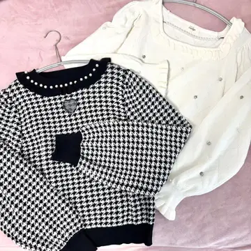 evelyn 니트탑 2세트