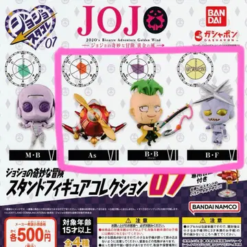 죠죠의 기묘한 모험 스탠드 피규어 컬렉션 07 3종