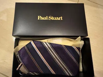 [ 미사용 새상품 ] Paul Stuart 스트라이프 넥타이