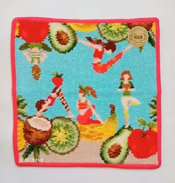 FEILER 페이 손수건 요가걸 새상품 미사용