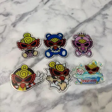 히스 미니 아크릴 플레이트 세트