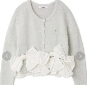 snidel 리본 가디건