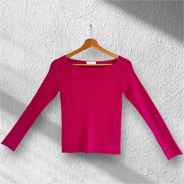 BEAUTY&YOUTH UNITED ARROWS 리브 스퀘어넥 니트