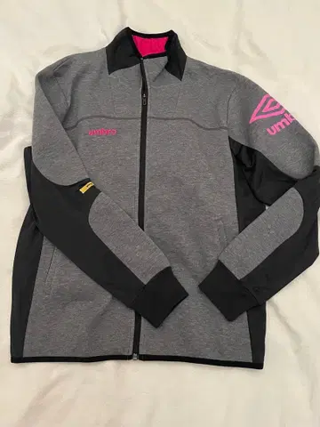 엄브로 집업 자켓 그레이/블랙