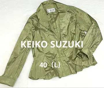 [ KEIKO SUZUKI COLLECTION ] 자켓 40 L 그린