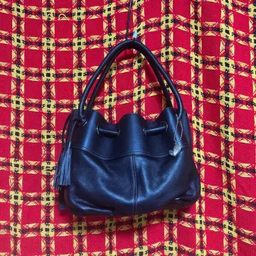 ELLE PARIS 천연 가죽 핸드백