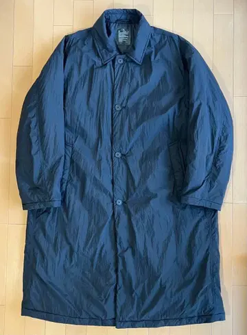 무인 신사 세탁 가능한 솜 스텐카라 코트 신사 XL 블랙