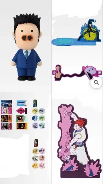 헌터 x 헌터 러버 컬렉션 등