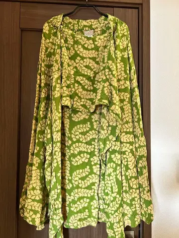 NOANOA Hawaii 하와이안 새시 드레스 원피스 마일레 패턴