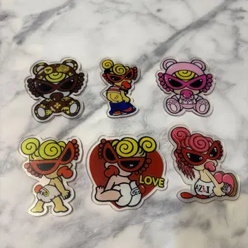 히스 미니 아크릴 플레이트 세트