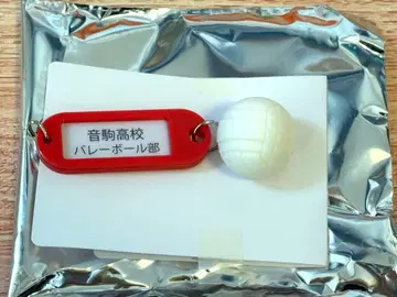 하이큐!! 학교 이름 포함 열쇠 참 키링 네코마 고교