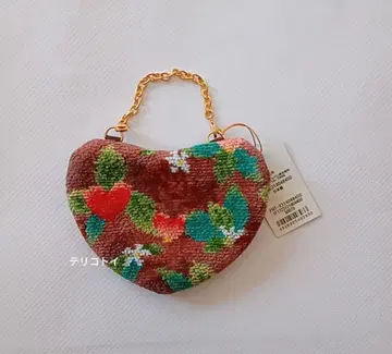 FEILER 페이러 플루팅 하트 사이드 파우치 새상품 미사용