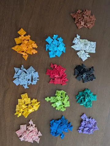 라큐 LaQ 13색 20개씩