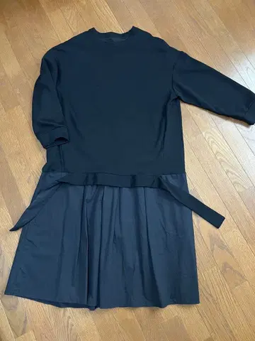 ARULLE 도킹 원피스 레이어드 스타일 맨투맨 원피스