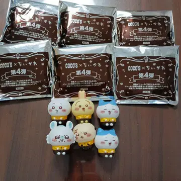 치이카와 코코스 소프트 비닐 인형 6개 세트