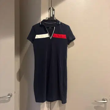 타미 힐피거 네이비 폴로 원피스 XS