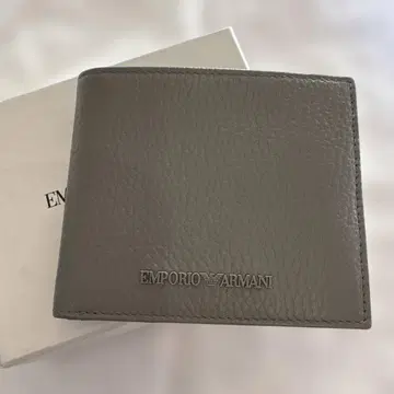 엠포리오 아르마니 그레이 접이식 지갑 새상품급