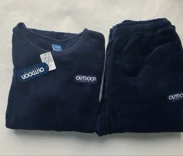 OUTDOOR 네이비 룸웨어 파자마 M 사이즈 남성용