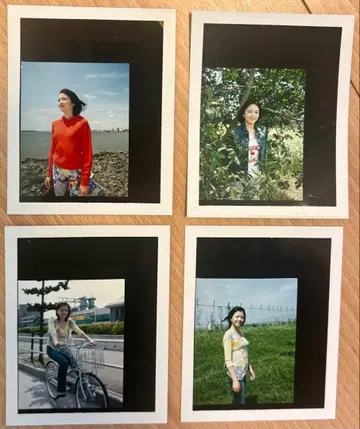 나가사와 마사미 폴라로이드 사진 4장 세트