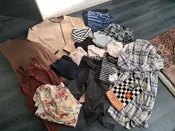 17점 여성용 의류 종합 세트 M~프리 봄/여름/가을/겨울