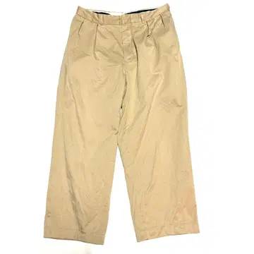 85cm POLO 랄프 로렌 남성용 투 턱 치노 팬츠 하의